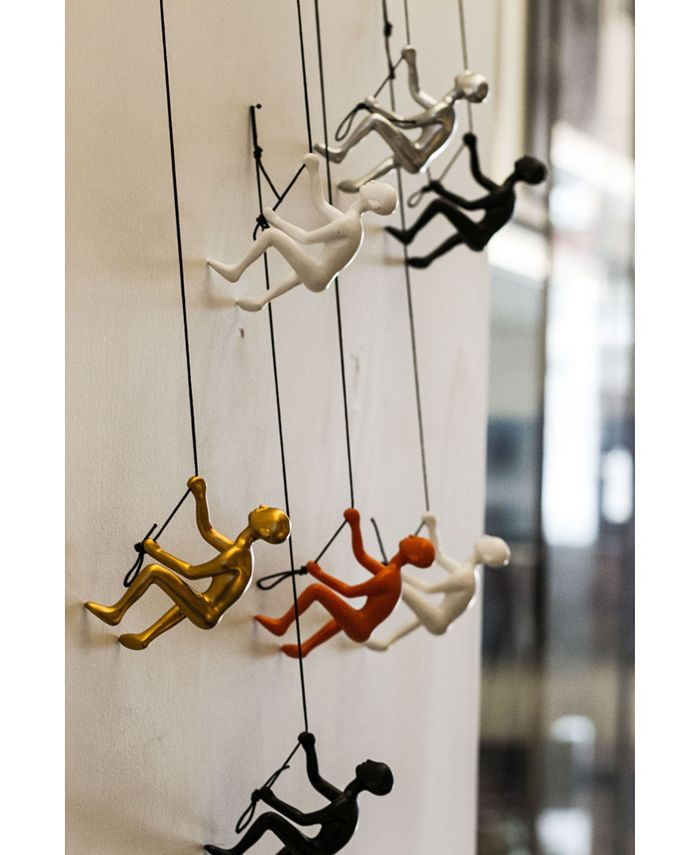 Climbing Man Wall Art Set of 3 & Reviews All Wall Décor Home Decor