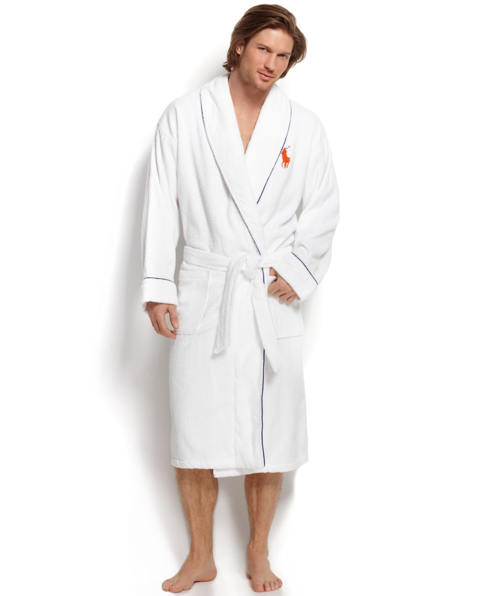 Polo Ralph Lauren Mens Sleepwear, Shawl Collar Robe   Pajamas, Robes & Slippers   Men
