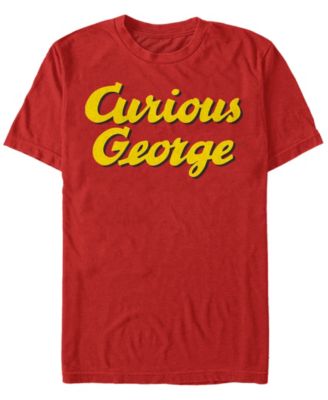 curious george red t shirt