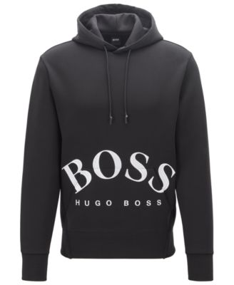 hugo boss sly hoodie white
