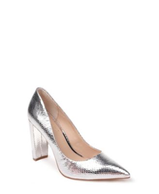 macys grey heels