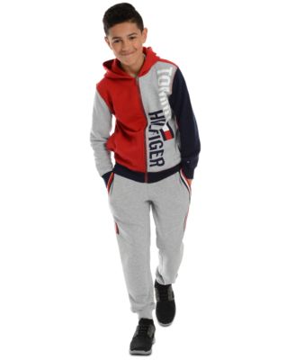 tommy hilfiger sweatpants and hoodie