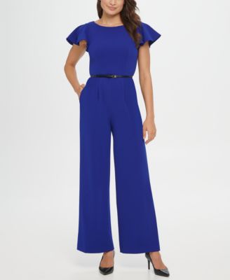 macy's calvin klein jumpsuit