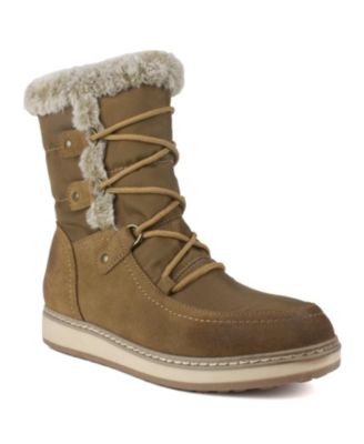 white mountain fur lined boots