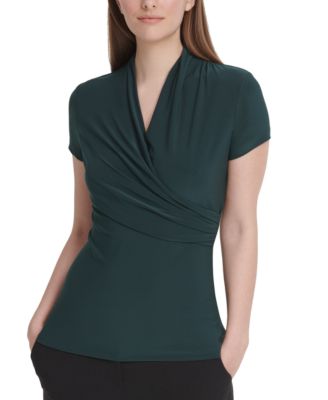 dkny ruched top