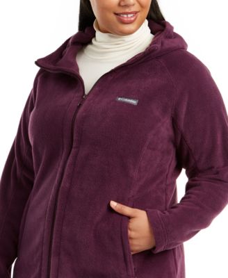 columbia fleece jacket women's plus