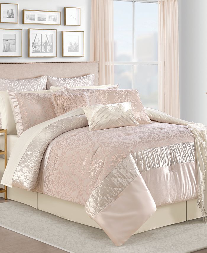 Bed, 2 pcs nightstands, dresser and mirror (5 drawer chest is sold separately). macy s