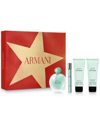 Giorgio Armani 4 Pc Acqua Di Gioia Gift Set Reviews All Perfume Beauty Macy S