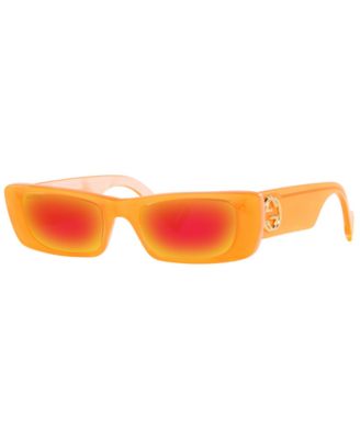 orange gucci glasses