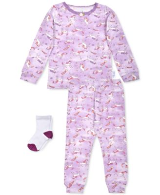 macy's baby girl pajamas