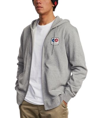 rvca zip up hoodie