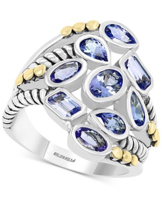 tanzanite bezel ring