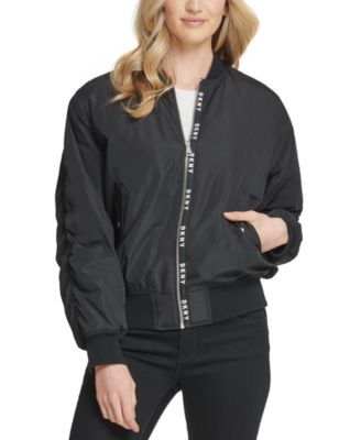 dkny bomber jacket womens