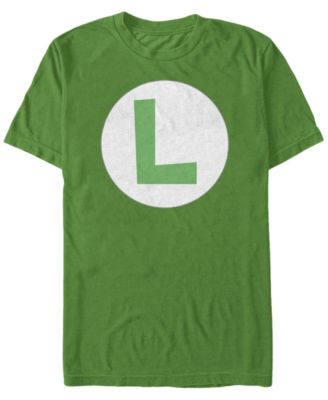 Мужская футболка с коротким рукавом Nintendo Super Mario Big Luigi с логотипом Nintendo