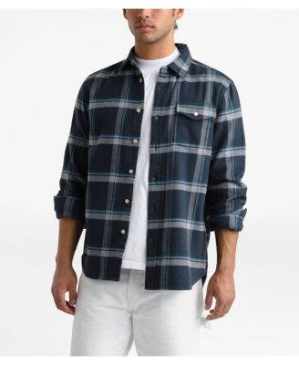 the north face men's flannel shirt