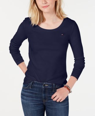 macys womens cotton tops