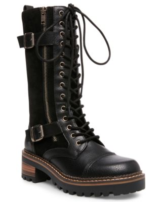 Madden Girl Jessa Lace-Up Boots 