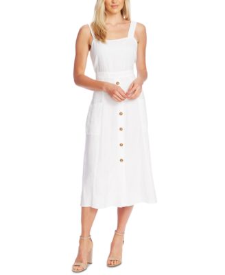 macy's white midi dress