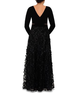 xscape plus size long formal dresses