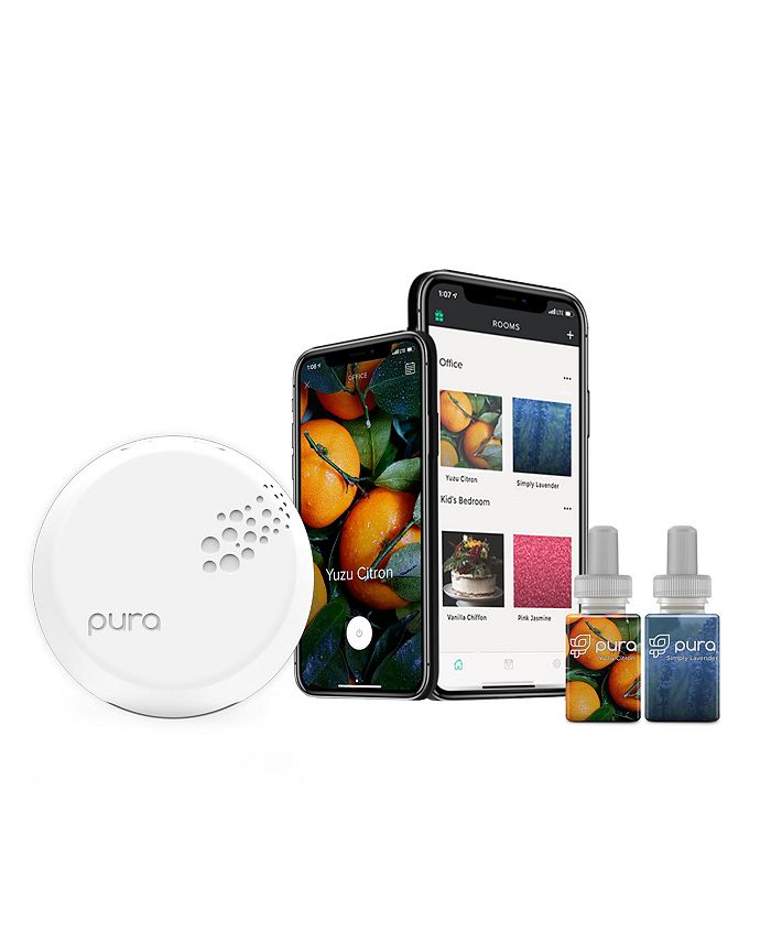 Pura Smart Home Fragrance Diffuser with Yuzu Citron & Simply Lavender