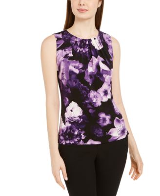 macy's calvin klein womens tops