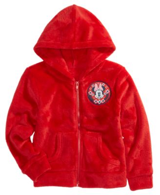 minnie mouse zip up hoodie toddler