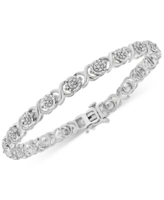 Macy's Diamond Link Bracelet (1/4 ct. t 