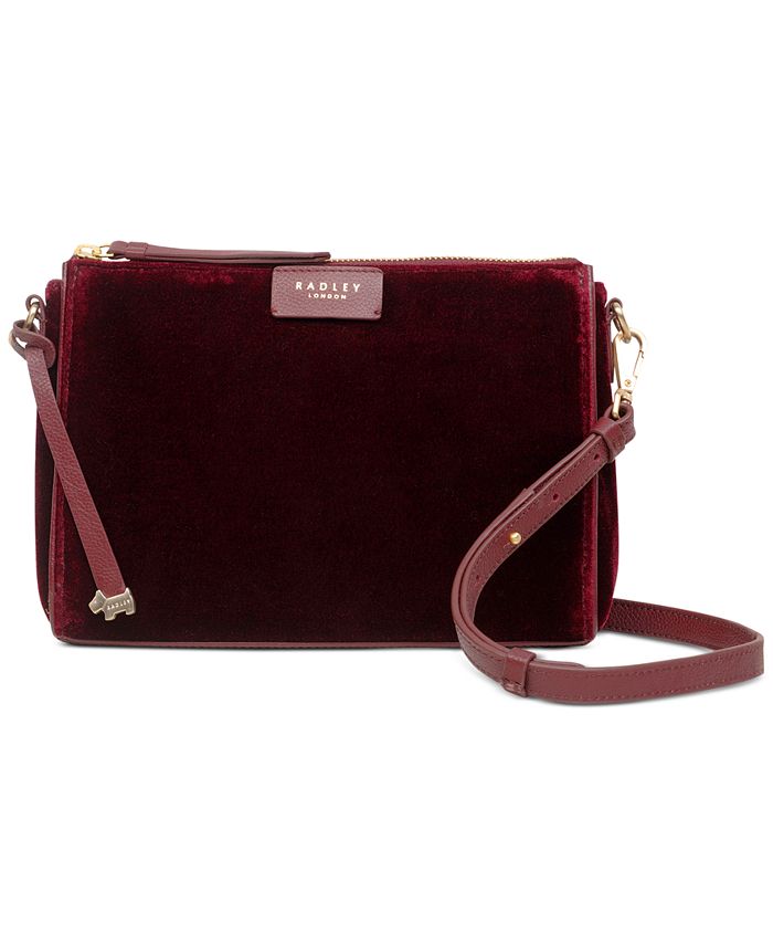 Radley London Velvet Crossbody Clutch & Reviews Handbags