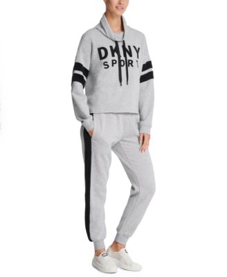 dkny sport velour hoodie