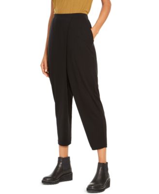 eileen fisher faux wrap pants