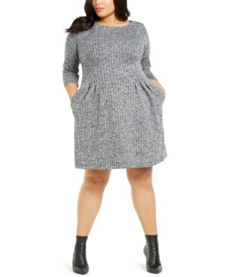 plus sweater dress