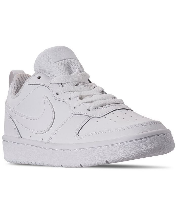 Nike Big Kids Court Borough Low 2 Casual Sneakers From Finish Line Reviews Finish Line Kids Shoes Kids Macy S