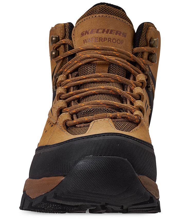 skechers relaxed fit polano norwood men's waterproof hiking boots