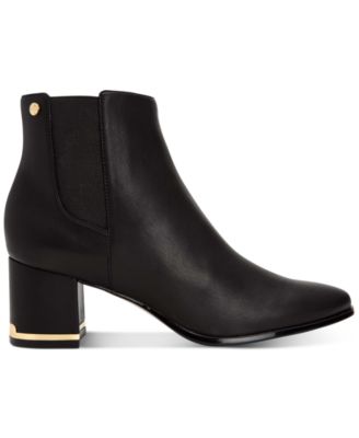 calvin klein women's yvania booties