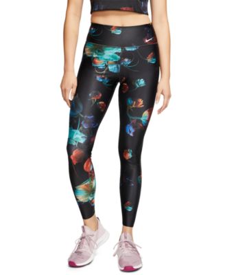 nike women's power floral training tights