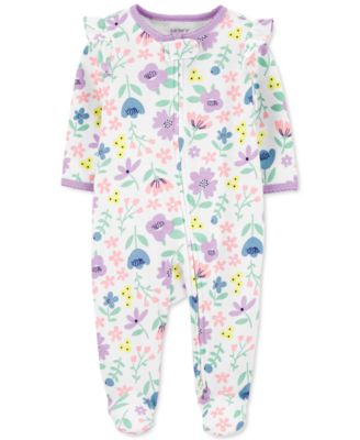 macy's baby girl pajamas