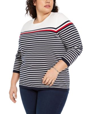 tommy hilfiger plus size sweaters