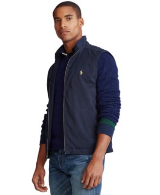 polo ralph lauren fleece mockneck jacket