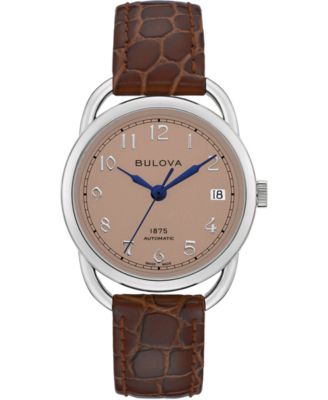 bulova women's strap watch