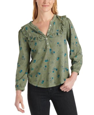 macys womens lucky brand tops