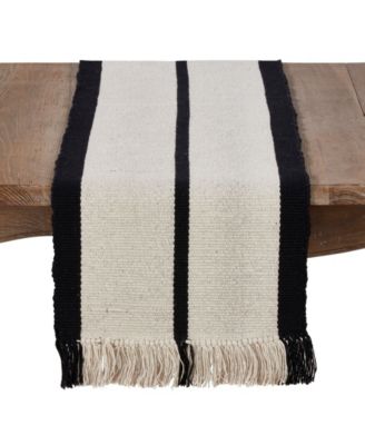 Беговая дорожка Saro Lifestyle из 100% хлопка с плотным дизайном коврика