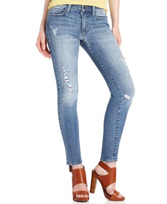 Else Jeans Cypress Jeans, Straight-Leg Medium-Wash Distressed - Jeans ...