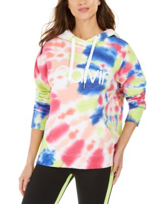 calvin klein tie dye hoodie