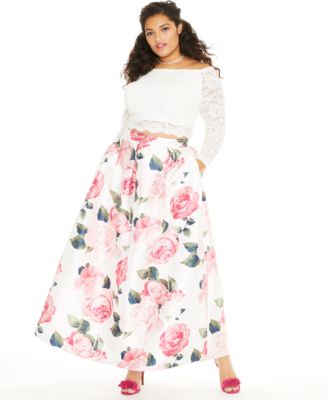 macys pink floral dress