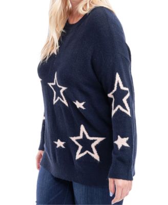 plus size star sweater