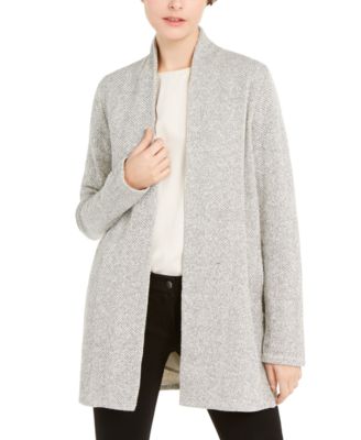 eileen fisher open cardigan