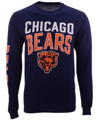 chicago bears men's long sleeve shirts