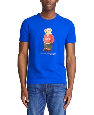 polo bear blue shirt