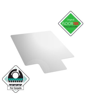 floortex ultimat polycarbonate chair mat for plush pile carpets