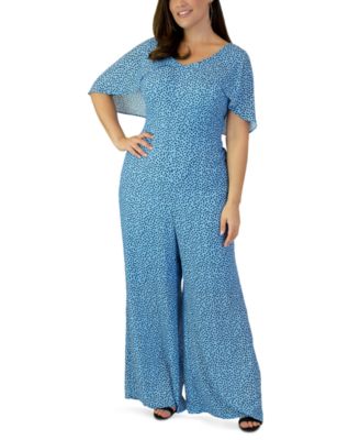 macys plus size white jumpsuits